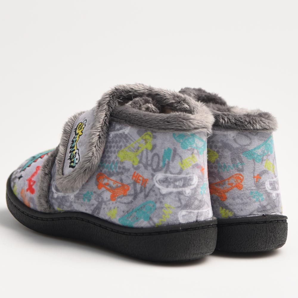 Zapatillas de Casa Plumaflex Dino 12003 Gris - imagen 5