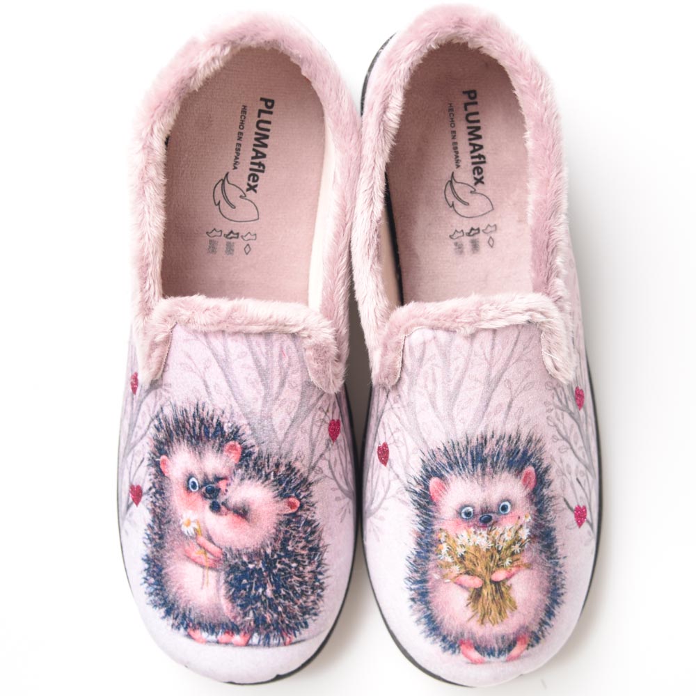Zapatillas de Casa Roal Erizo 12215 Rosa - imagen 1