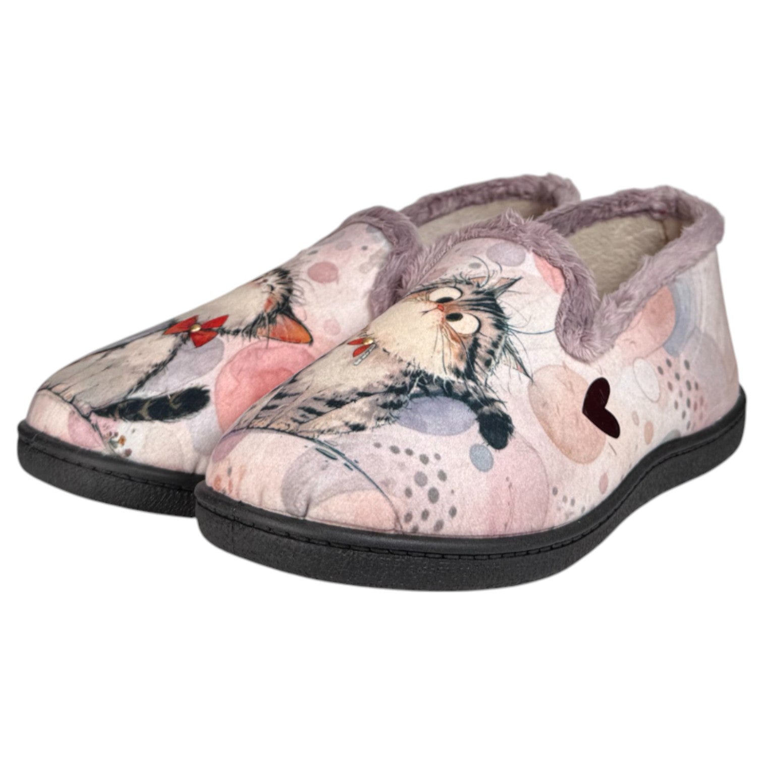 Zapatillas de Casa Plumaflex Gatito 12215 Rosa - imagen 4