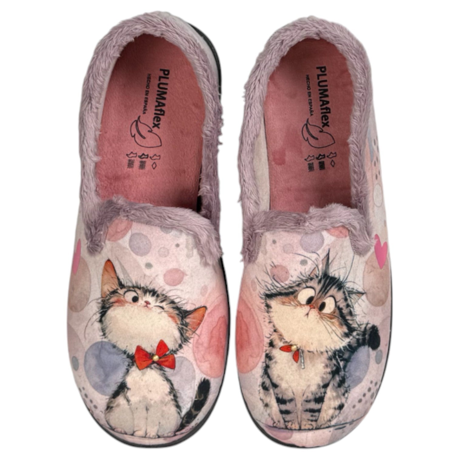 Zapatillas de Casa Plumaflex Gatito 12215 Rosa - imagen 1