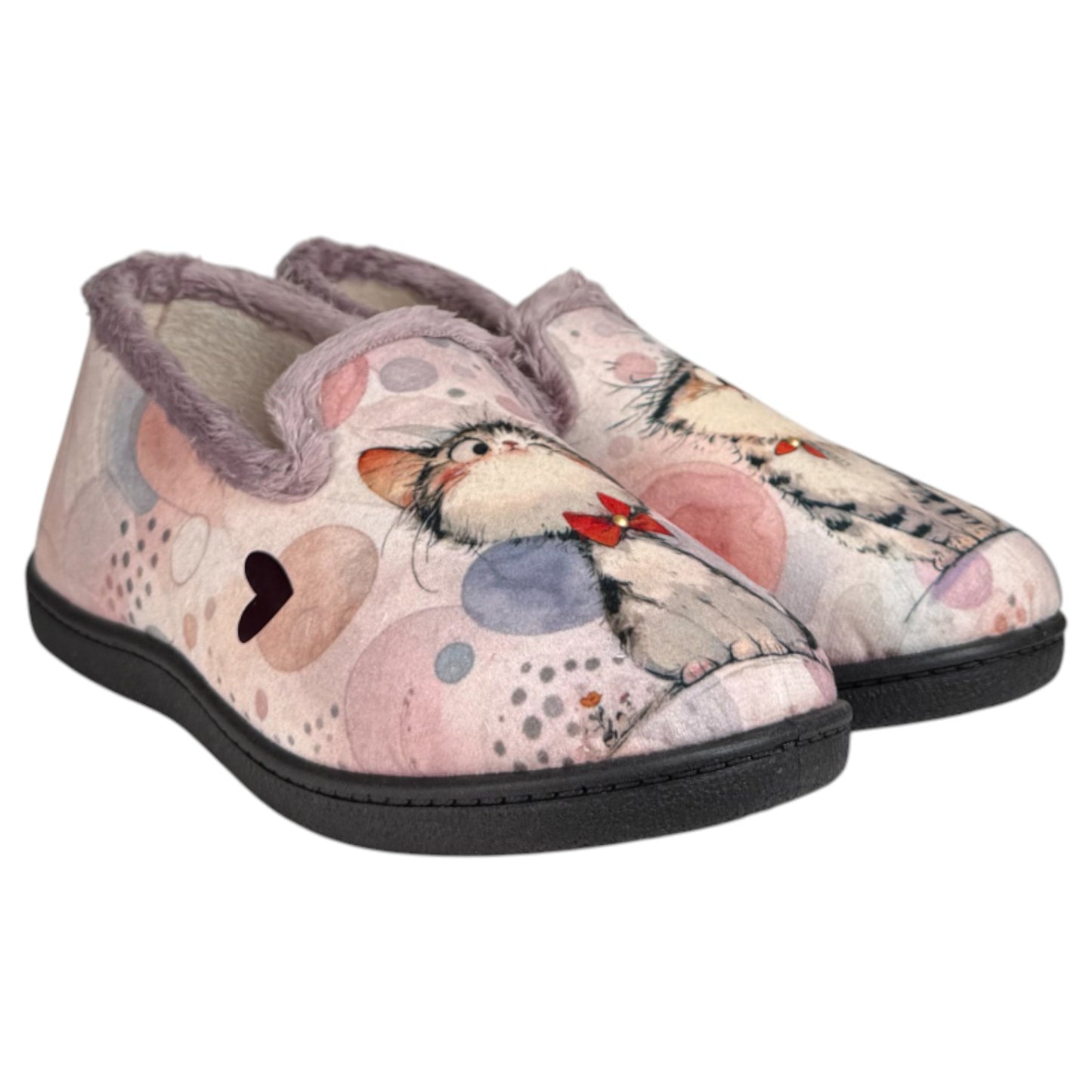 Zapatillas de Casa Plumaflex Gatito 12215 Rosa - imagen 3