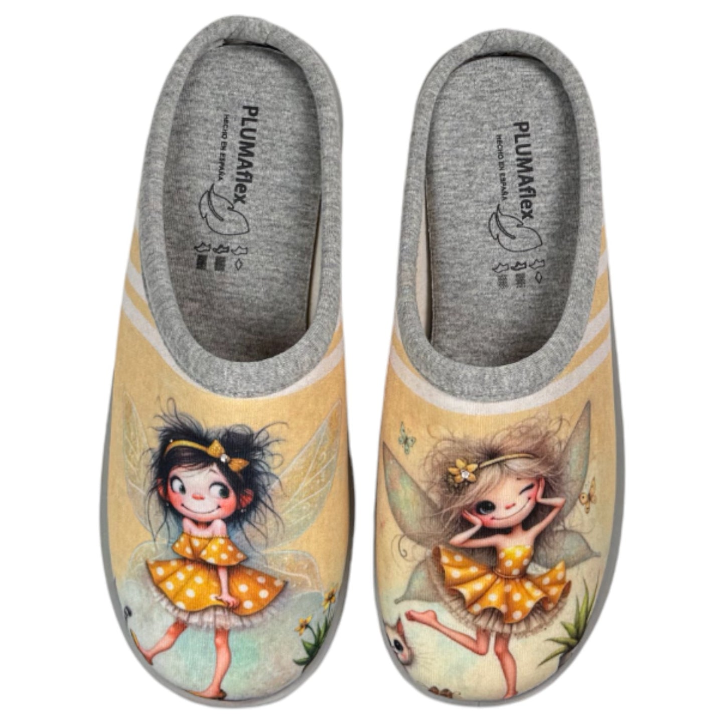 Zapatillas de Casa Plumaflex Hadas 12317 Amarillo - imagen 1