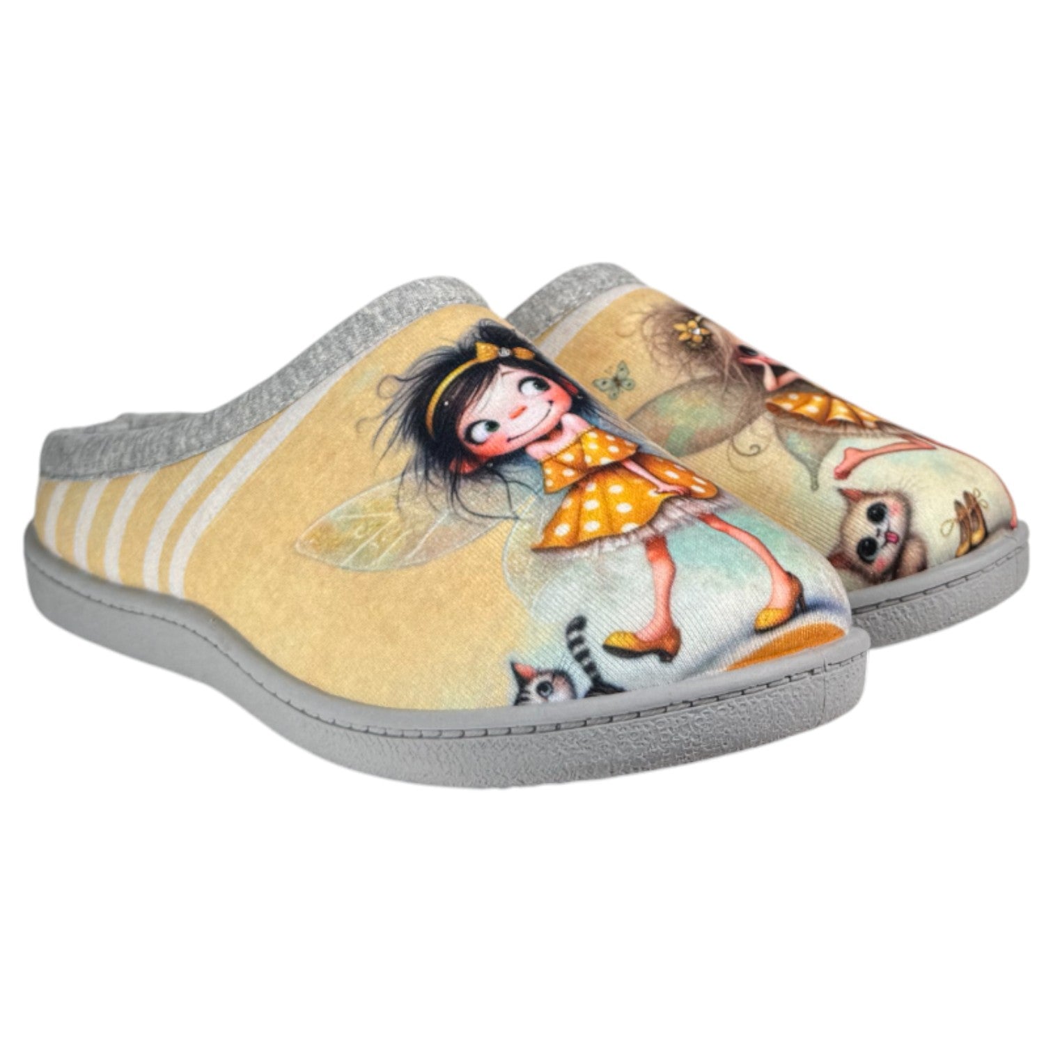 Zapatillas de Casa Plumaflex Hadas 12317 Amarillo - imagen 5