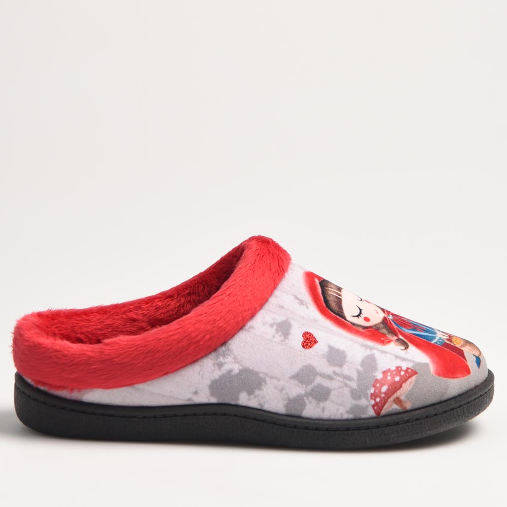 Zapatillas de Casa Plumaflex Lobo 12213 Rojo - imagen 2