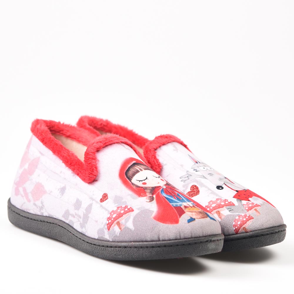 Zapatillas de Casa Plumaflex Lobo 12215 Gris - imagen 3