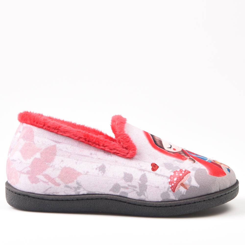 Zapatillas de Casa Plumaflex Lobo 12215 Gris - imagen 2