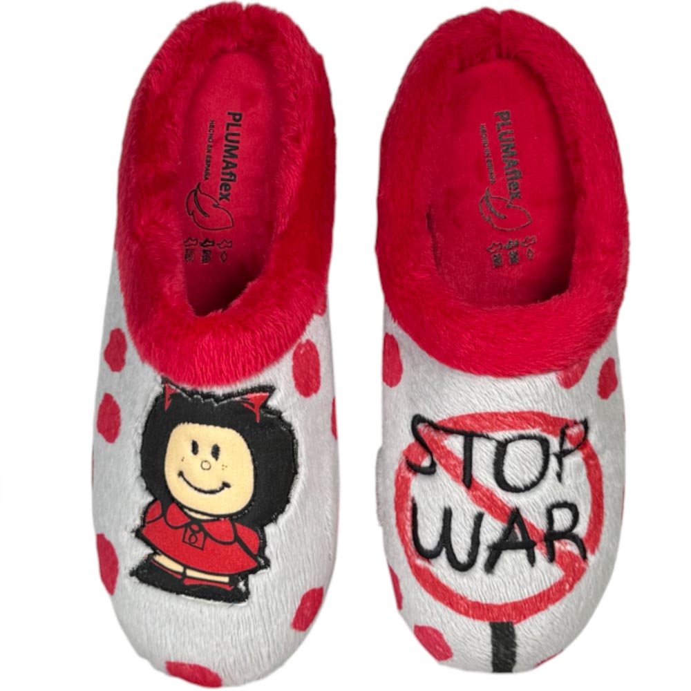 Zapatillas de Casa Plumaflex Maffy 12281 Rojo - imagen 1