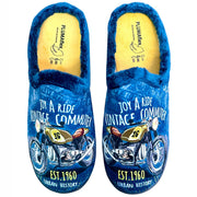 Zapatillas de Casa Plumaflex Moto 12229 Azul