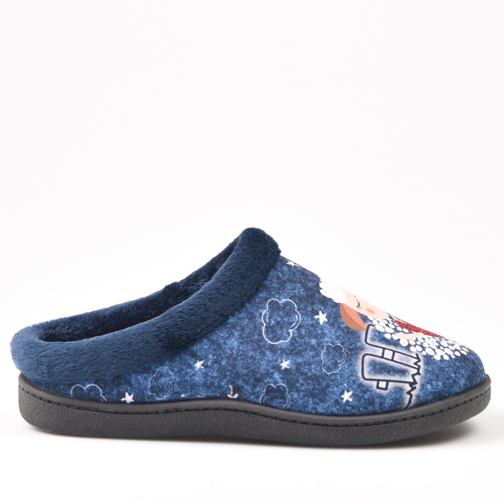 Zapatillas de Casa Plumaflex Oveja 12213 Azul - imagen 2