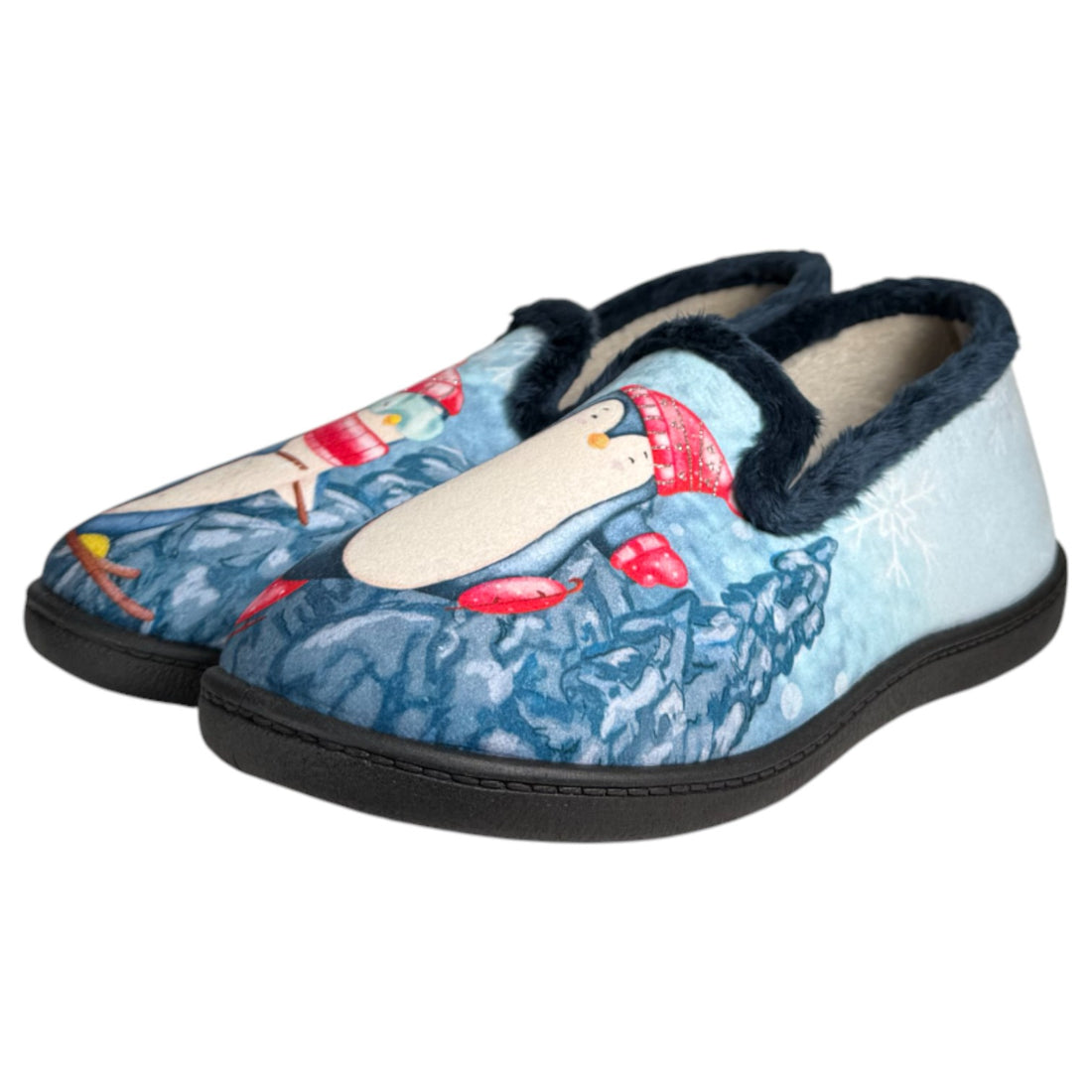 Zapatillas de Casa Plumaflex Pingüino 12215 Azul - imagen 4