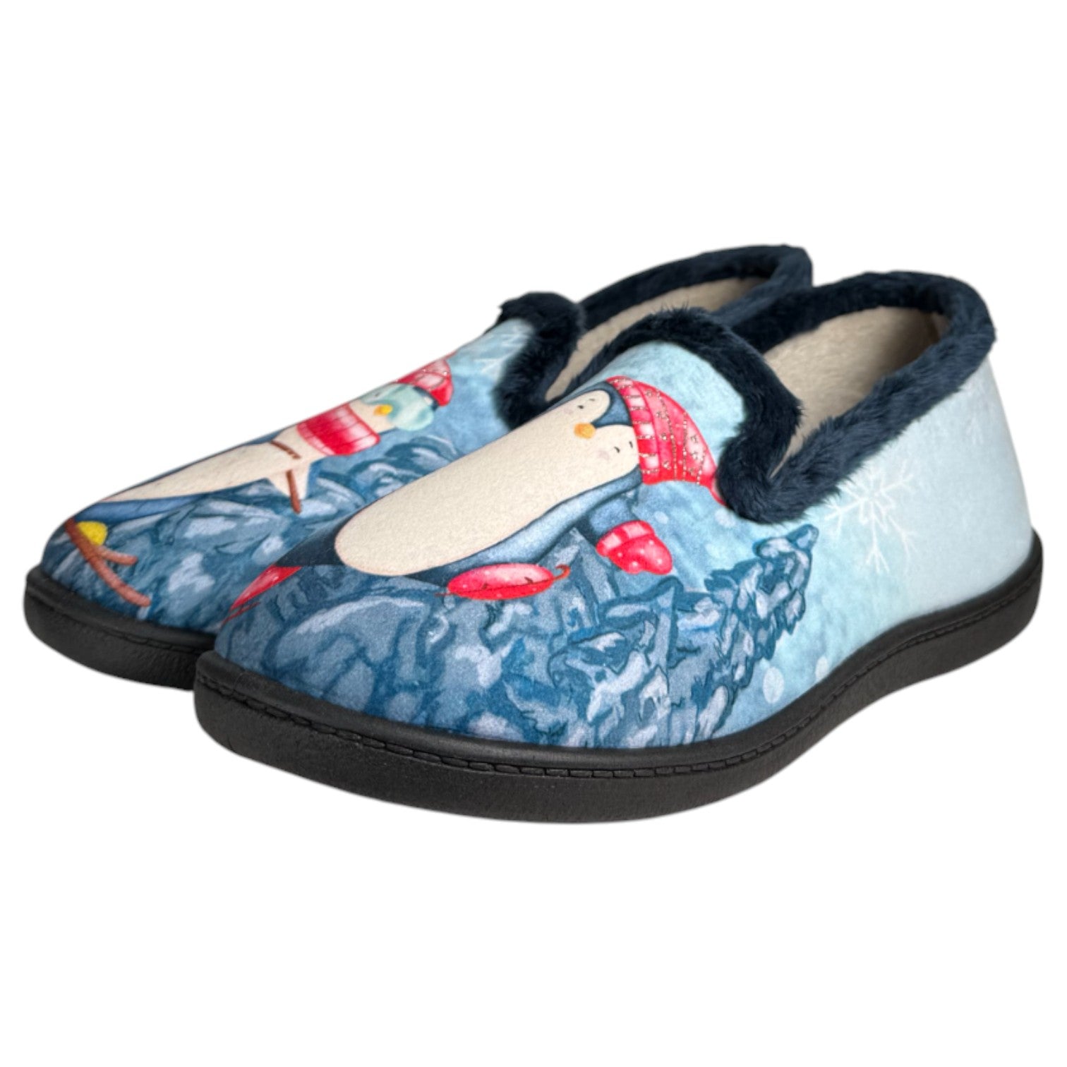 Zapatillas de Casa Plumaflex Pingüino 12215 Azul - imagen 4