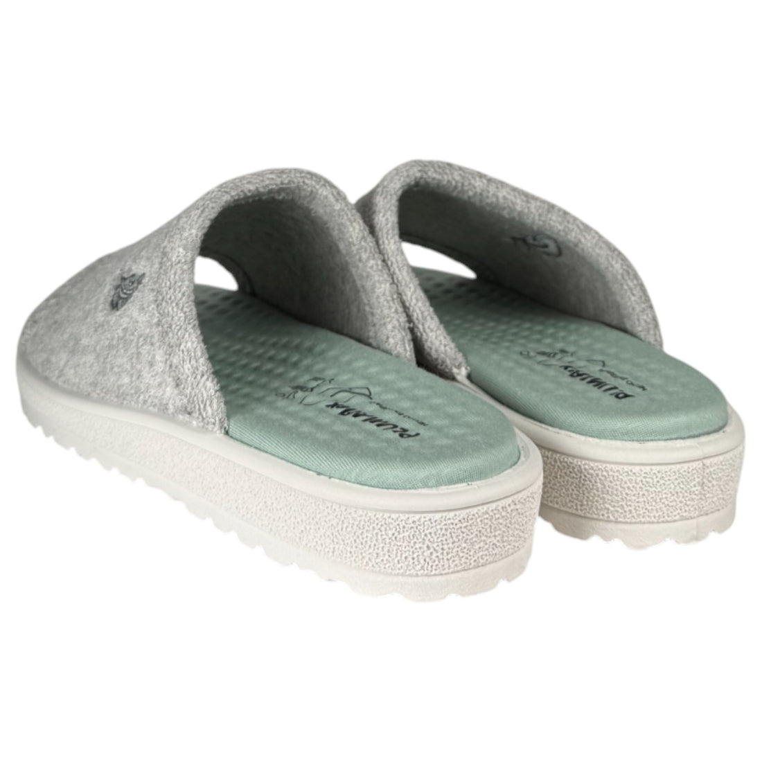 Zapatillas de Casa Plumaflex Pinki Rizo 80010 Gris - imagen 5