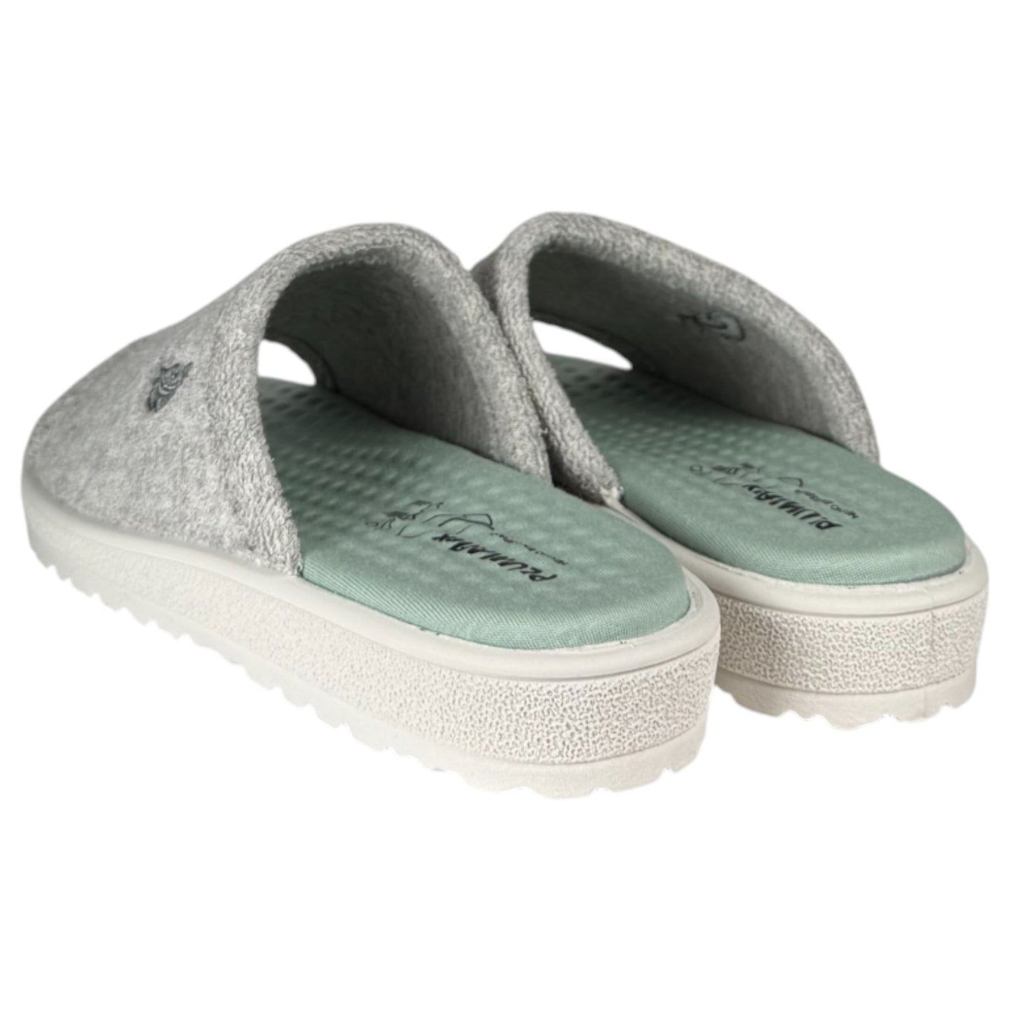 Zapatillas de Casa Plumaflex Pinki Rizo 80010 Gris - imagen 5