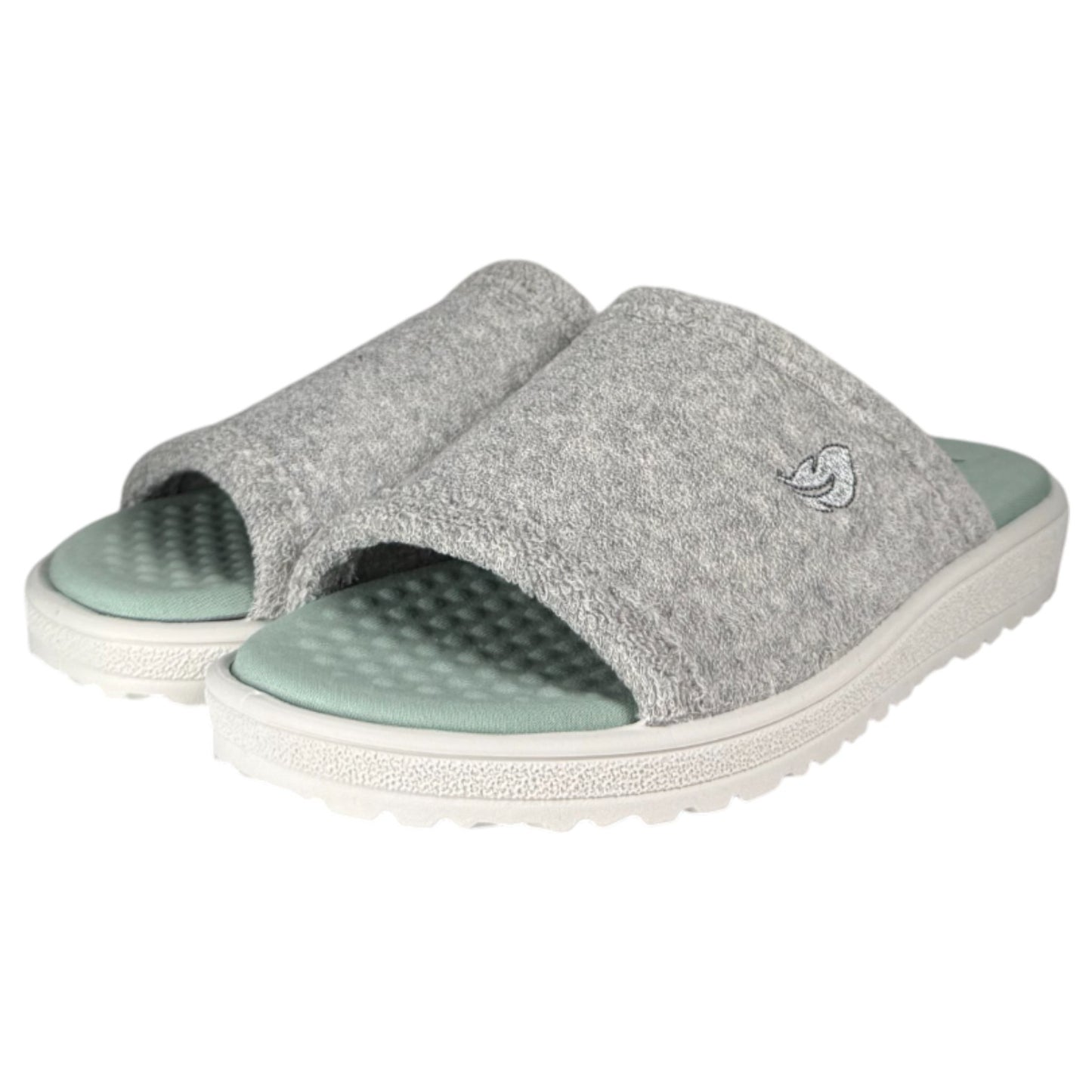 Zapatillas de Casa Plumaflex Pinki Rizo 80010 Gris - imagen 4