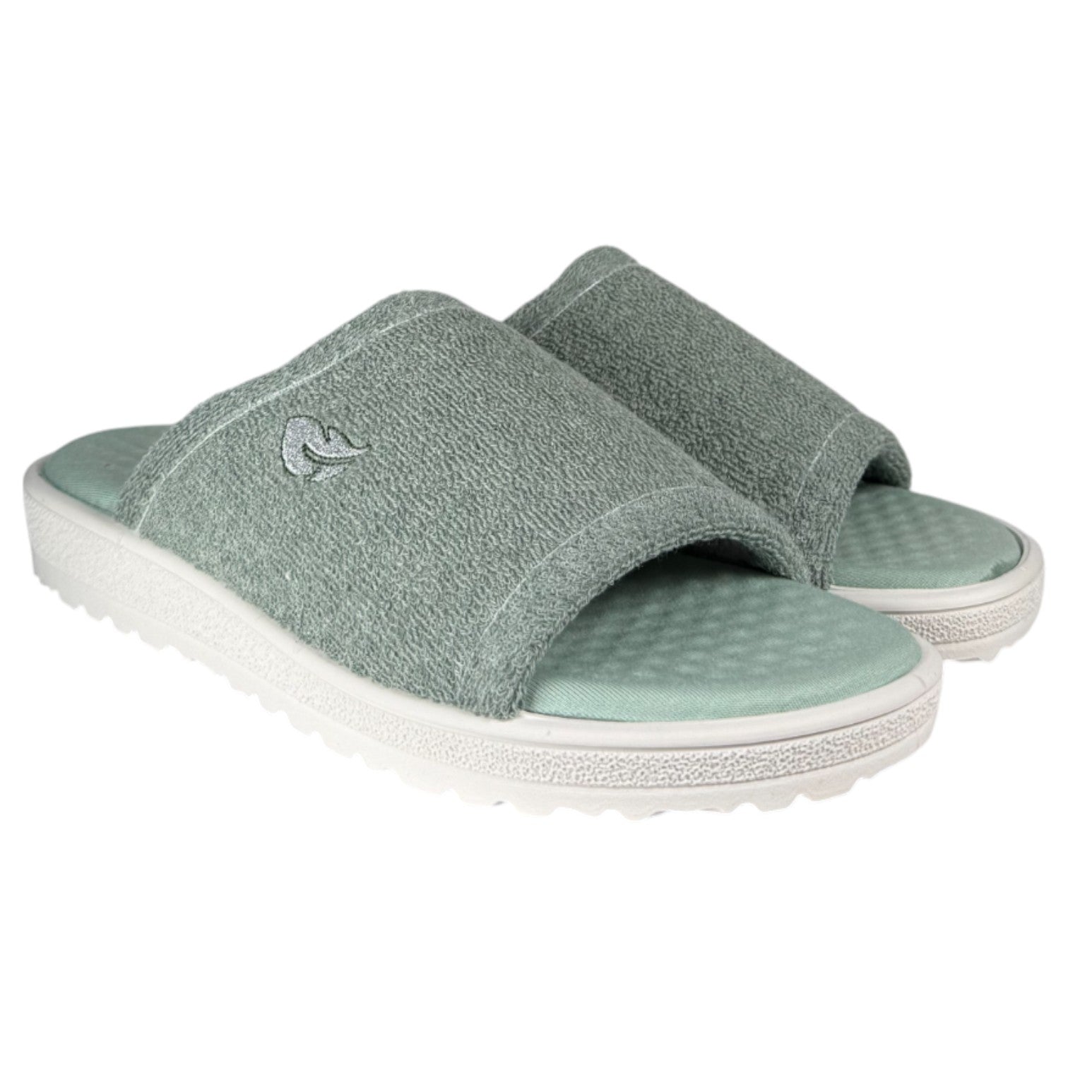 Zapatillas de Casa Plumaflex Pinki Rizo 80010 Verde - imagen 3