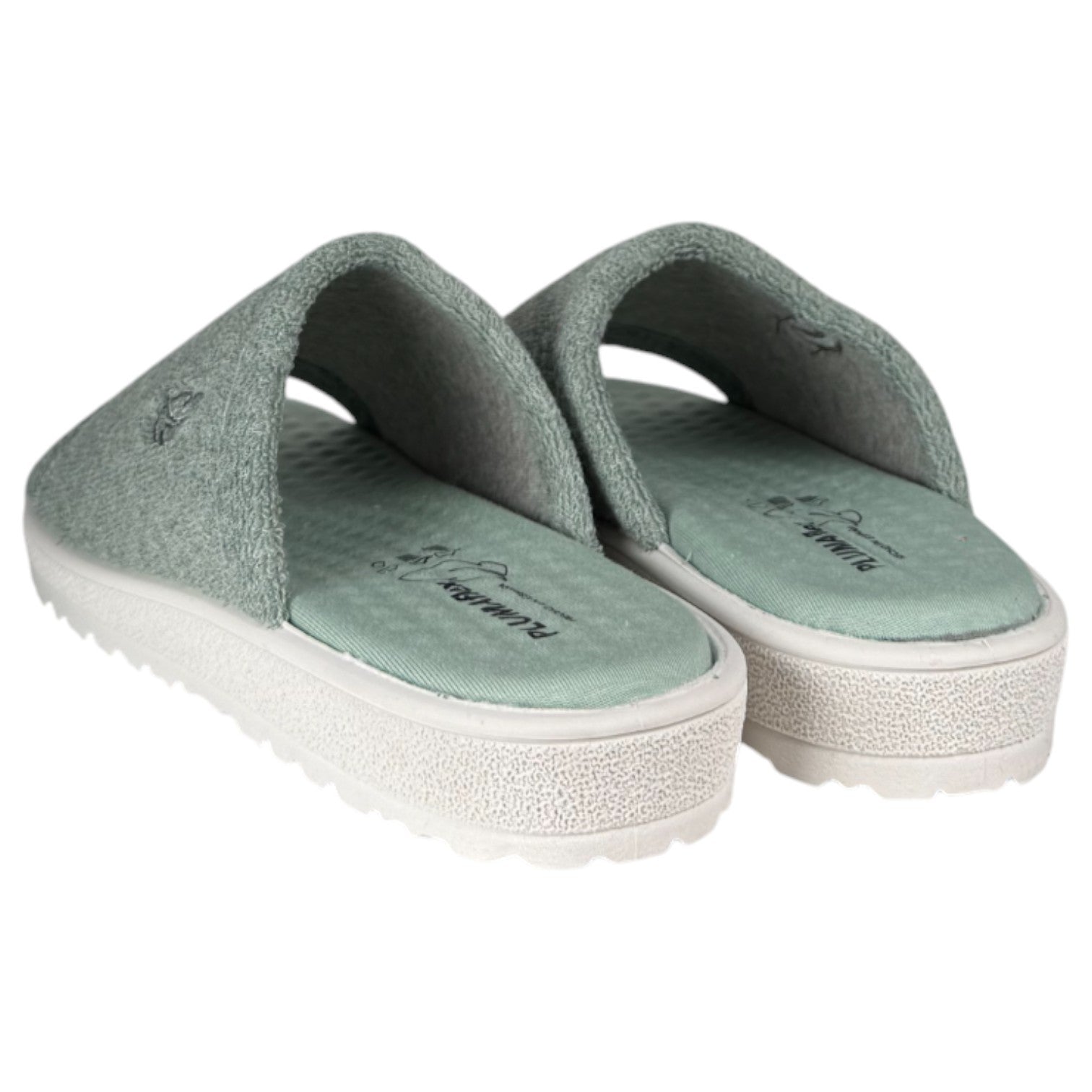 Zapatillas de Casa Plumaflex Pinki Rizo 80010 Verde - imagen 5