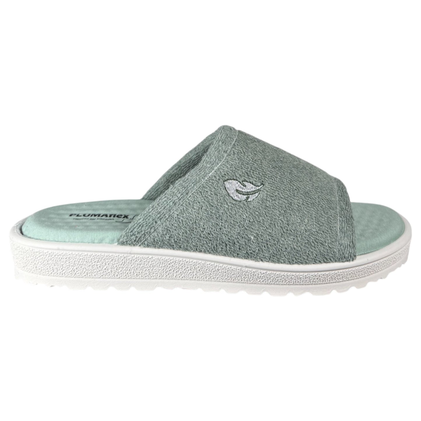 Zapatillas de Casa Plumaflex Pinki Rizo 80010 Verde - imagen 2