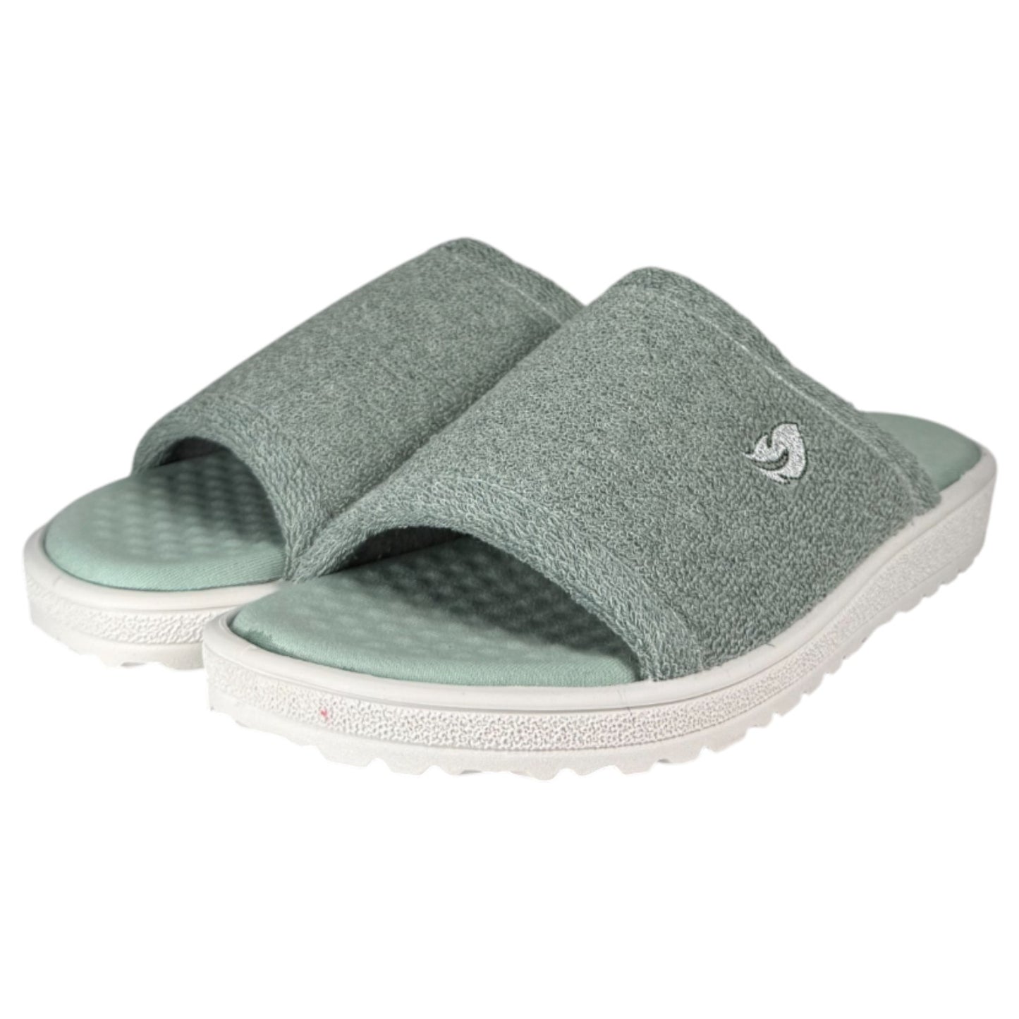 Zapatillas de Casa Plumaflex Pinki Rizo 80010 Verde - imagen 4