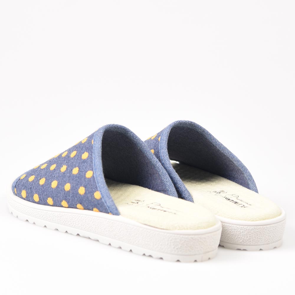 Zapatillas de Casa Plumaflex Pinki Topos 80017 Amarillo - imagen 5