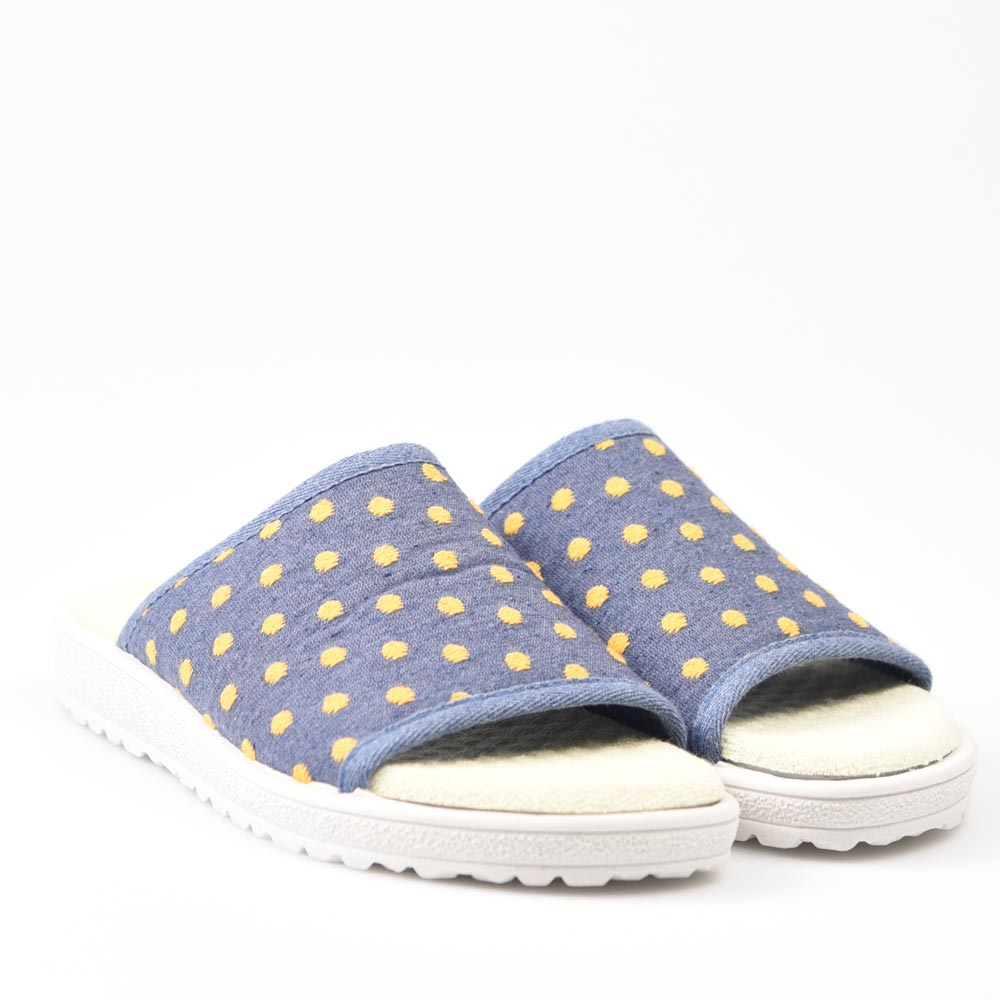 Zapatillas de Casa Plumaflex Pinki Topos 80017 Amarillo - imagen 3