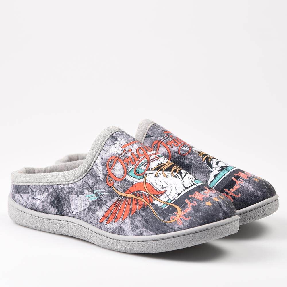 Zapatillas de Casa Plumaflex Zapatillas 12340 Gris - imagen 3