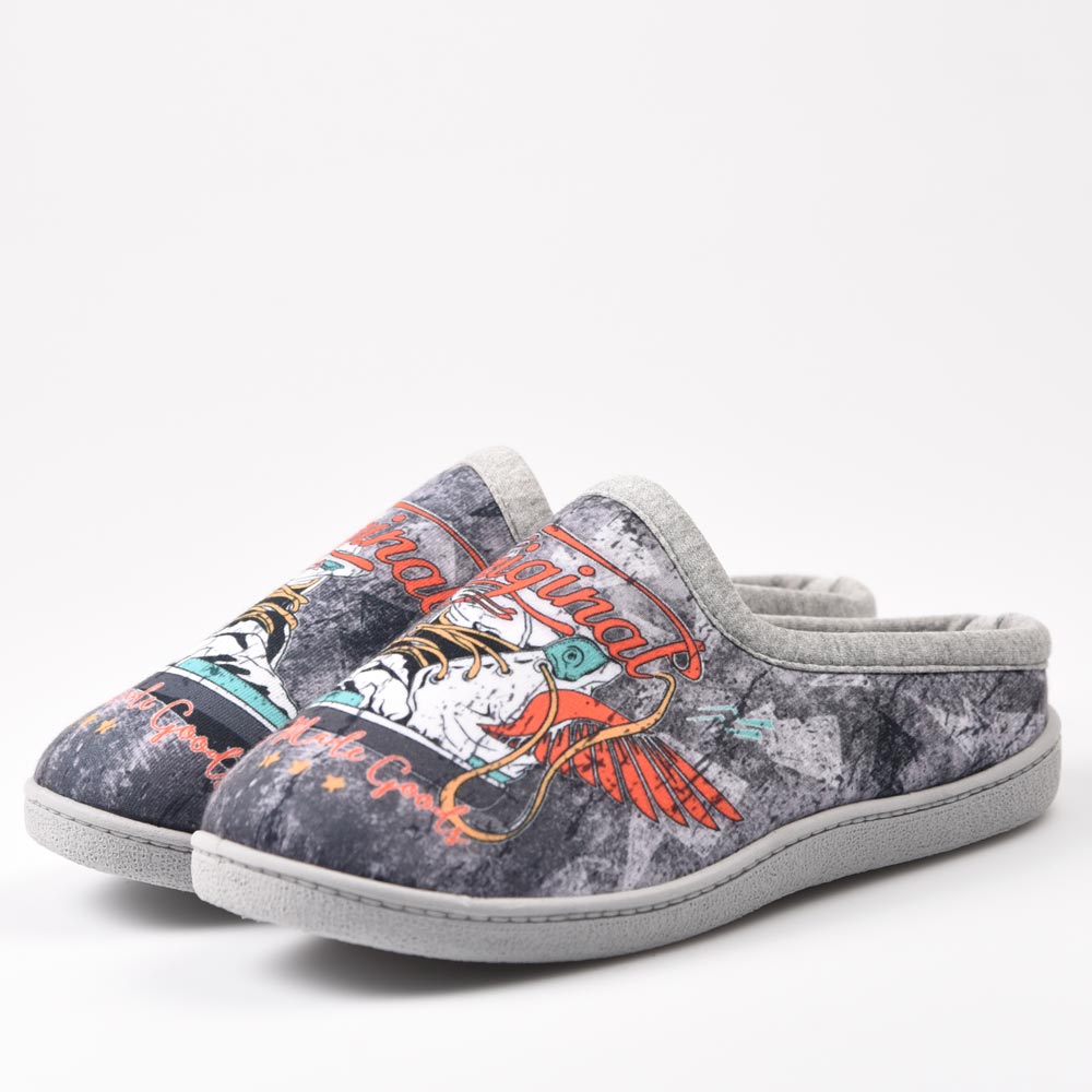 Zapatillas de Casa Plumaflex Zapatillas 12340 Gris - imagen 4