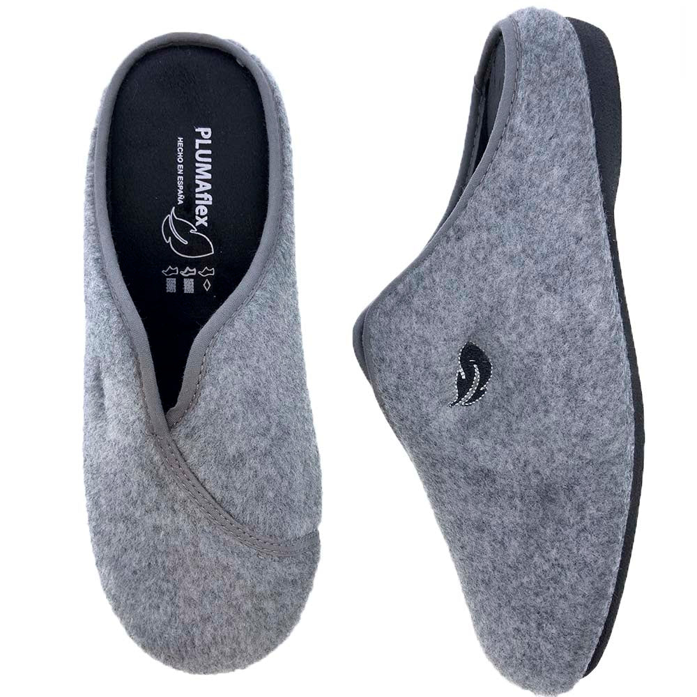 Zapatillas De Casa Roal 09021 Gris - imagen 2