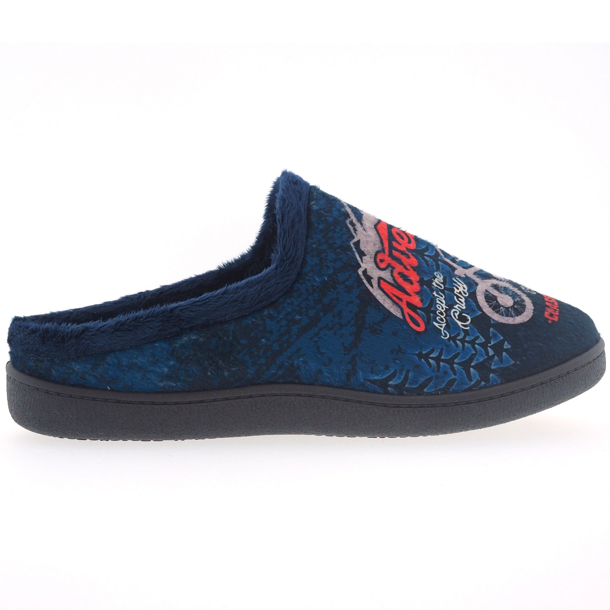 Zapatillas De Casa Roal 12229 Moto Marino - imagen 2