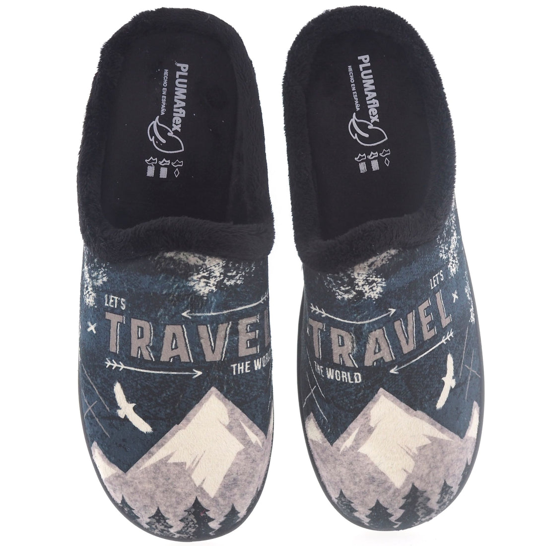 Zapatillas de Casa Roal 12229 Negro - imagen 1