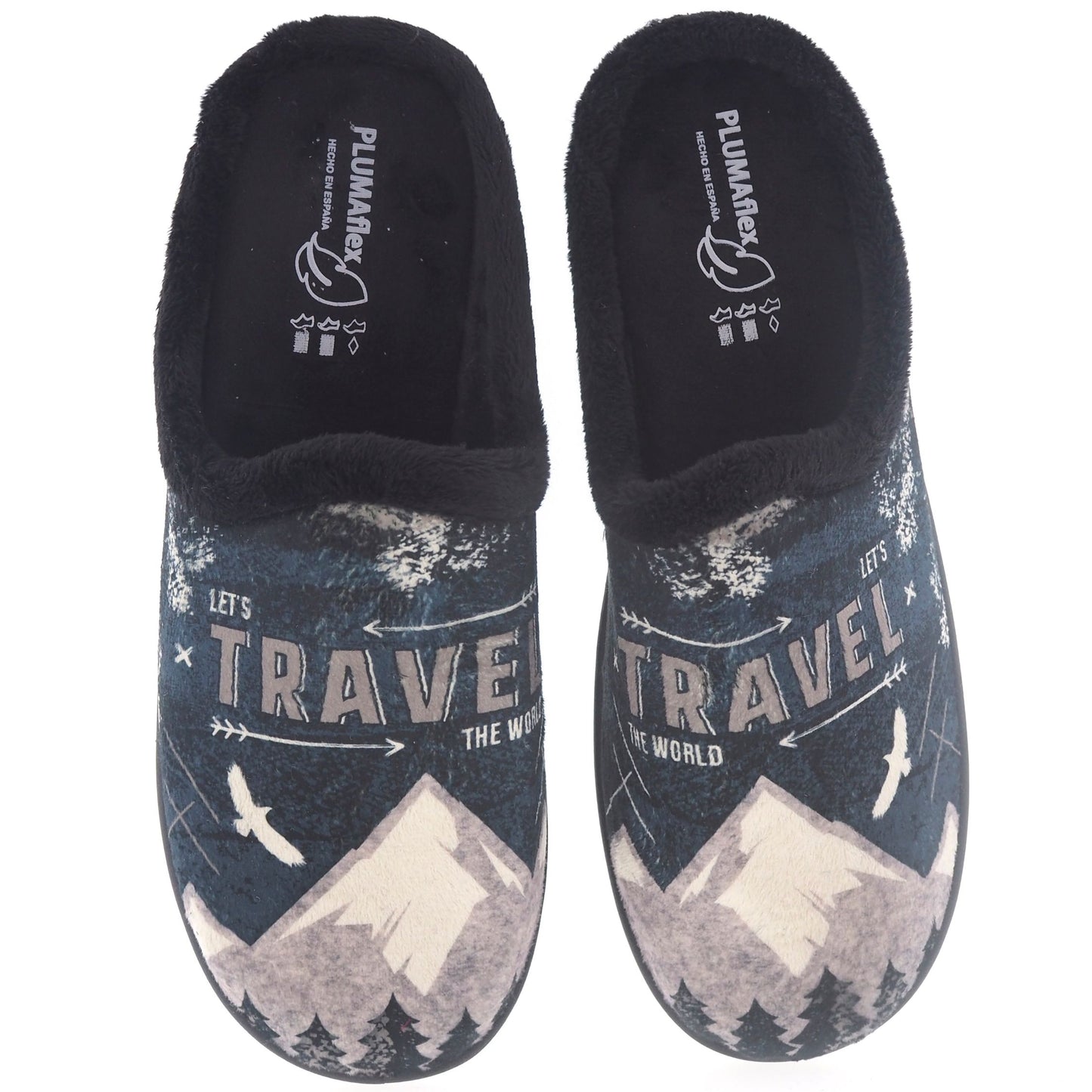 Zapatillas de Casa Roal 12229 Negro - imagen 1