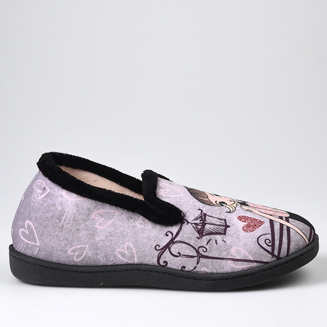 Zapatillas de Casa Roal Chica Banco 12215 Negro - imagen 2