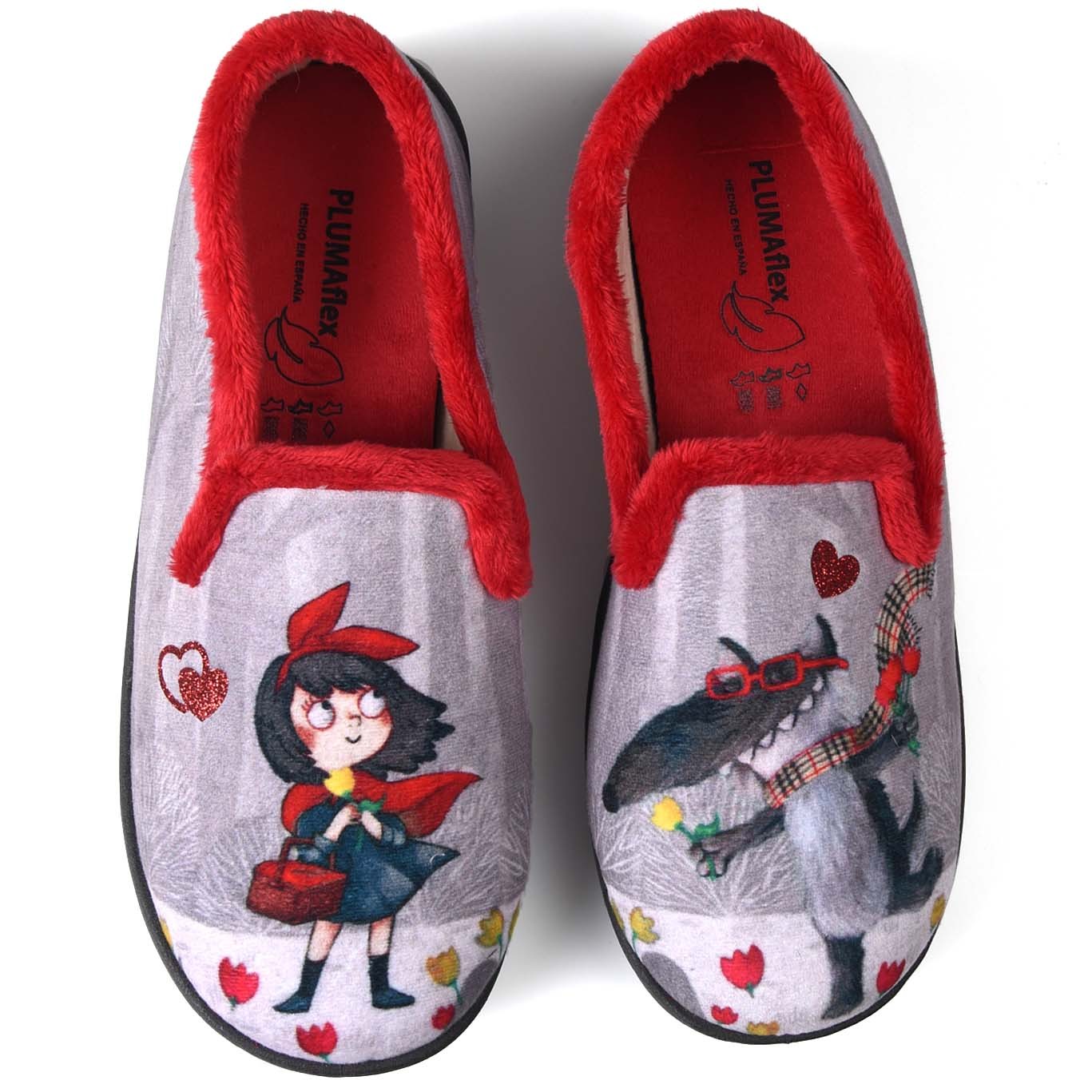 Zapatillas de Casa Roal Caperucita 12215 Rojo - imagen 1