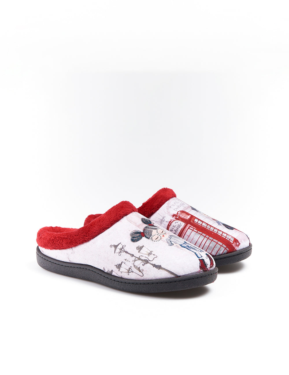 Zapatillas de Casa Roal Londres 12213 Rojo - imagen 5