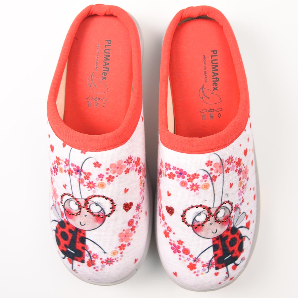 Zapatillas de Casa Roal Mariquita 12317 Rojo - imagen 1