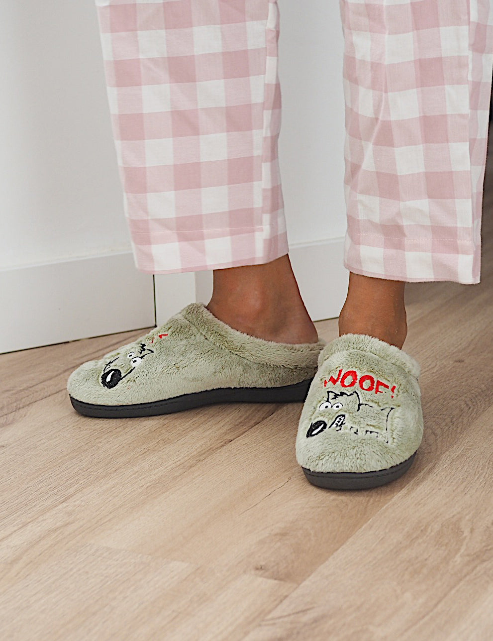 Zapatillas de Casa Roal Perro 12231 Verde - imagen 7