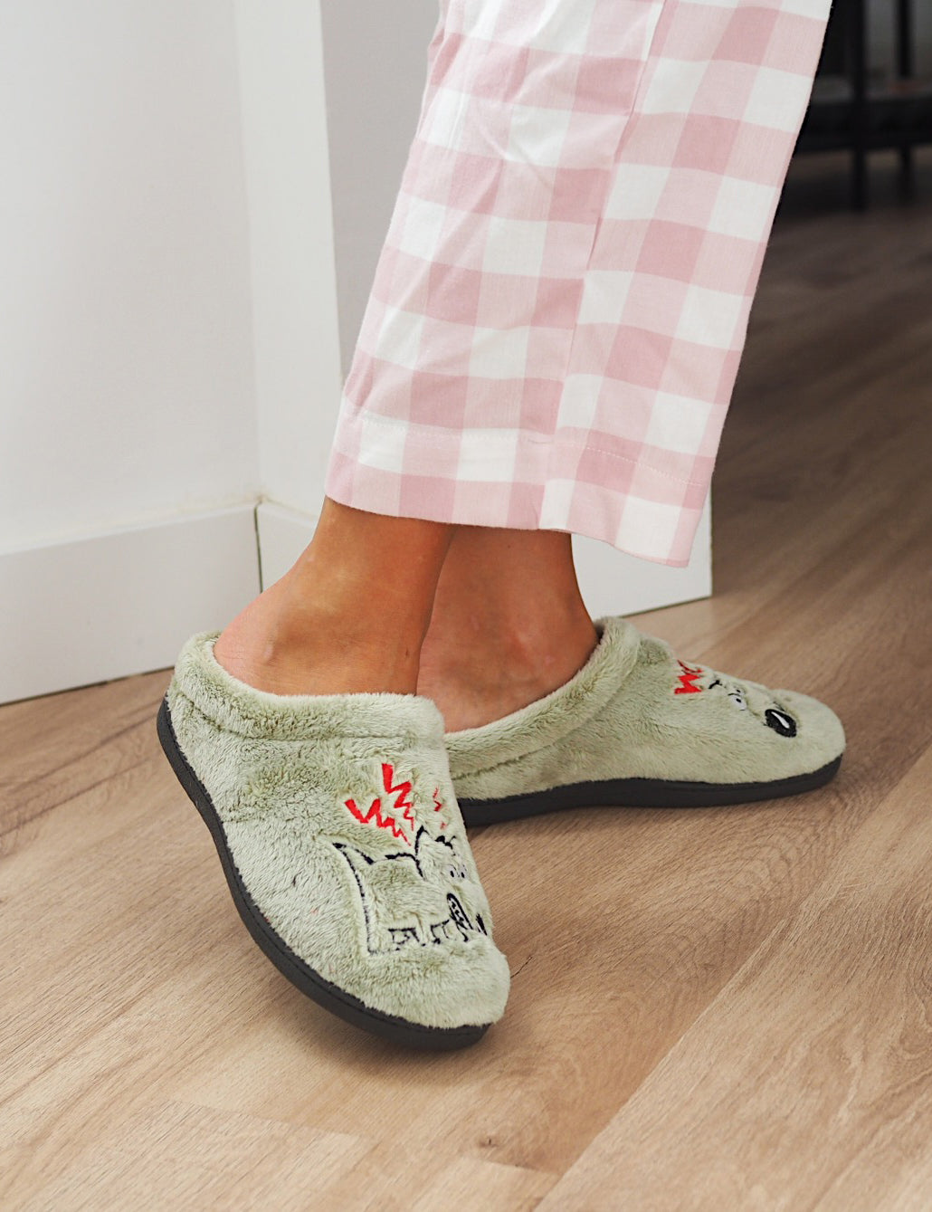 Zapatillas de Casa Roal Perro 12231 Verde - imagen 6