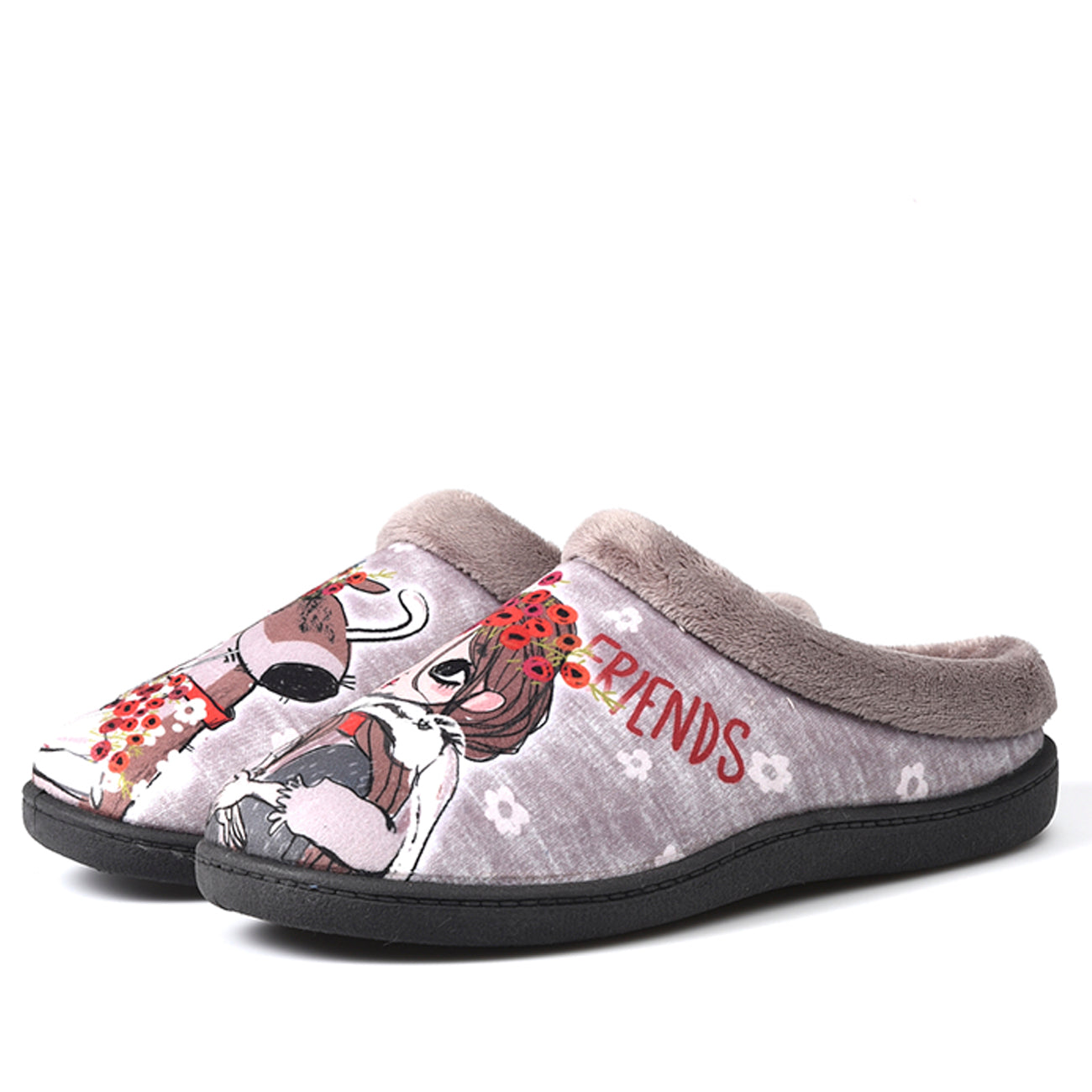 Zapatillas de Casa Roal Perro Chica 12213 Taupe - imagen 4