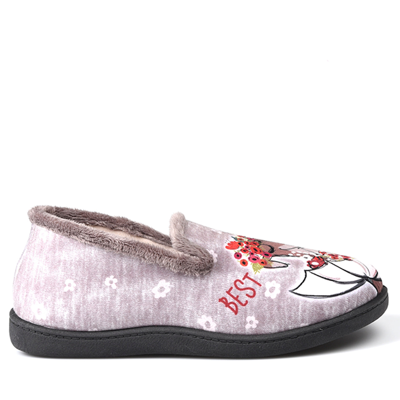 Zapatillas de Casa Roal Perro Chica 12215 Taupe - imagen 3