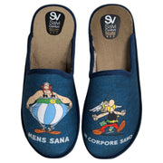 Zapatillas de Casa Salvi Astérix y Obélix 09T452 Marino