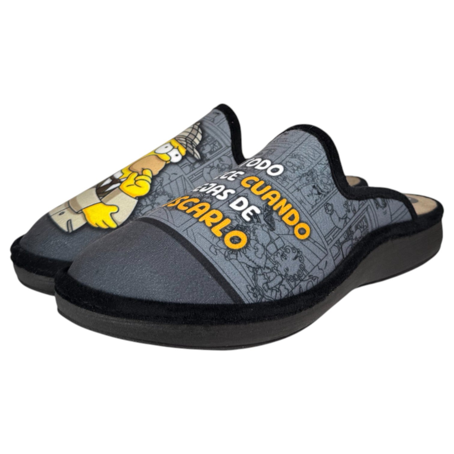Zapatillas de Casa Salvi Homer Buscar 09T455 Negro - imagen 4