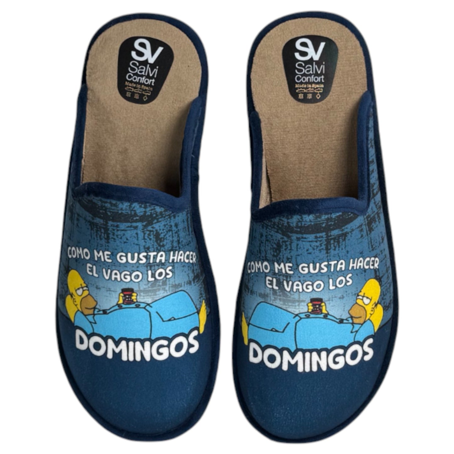 Zapatillas de Casa Salvi Homer Domingos 09T456 Marino - imagen 1