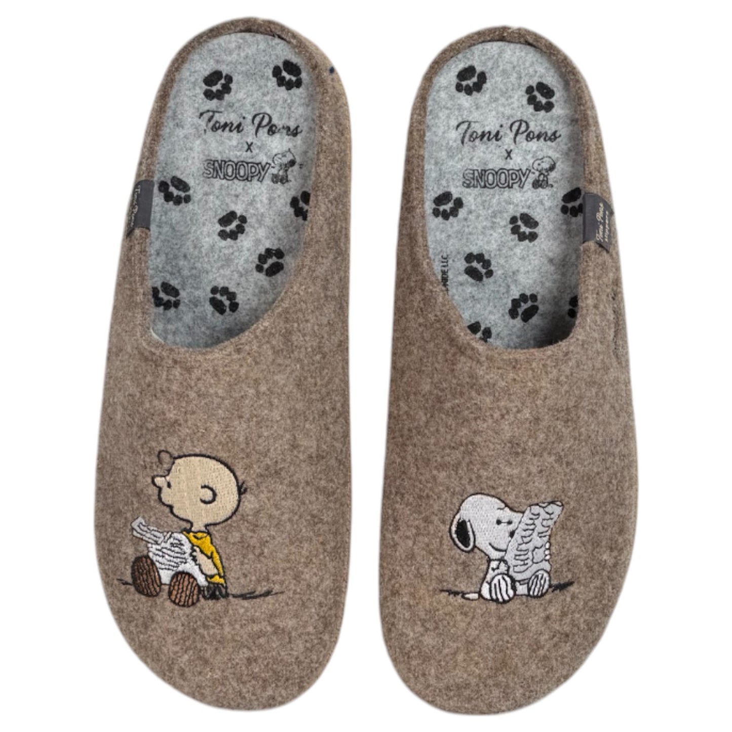 Zapatillas de Casa Toni Pons Charlie Taupe - imagen 1