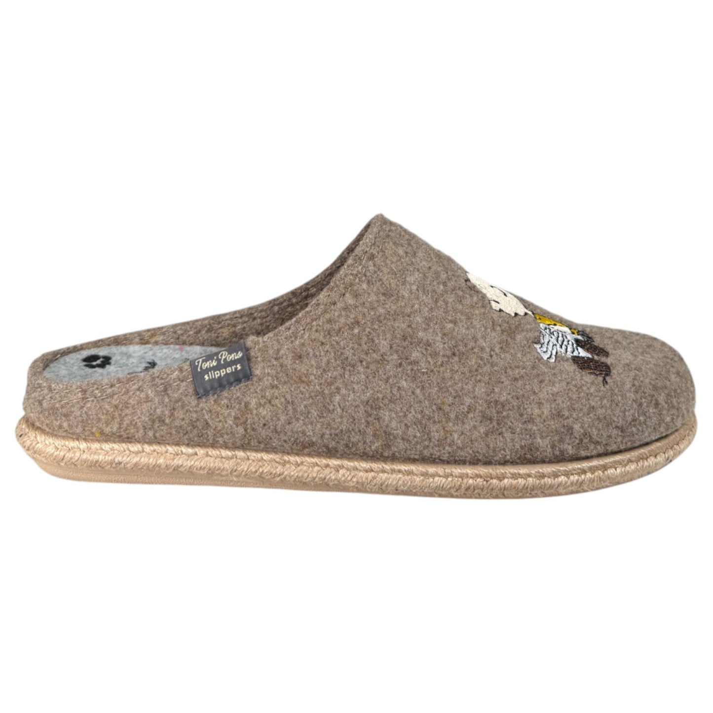 Zapatillas de Casa Toni Pons Charlie Taupe - imagen 2