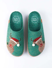 Zapatillas de Casa Toni Pons Miri-Nd Noel Verde