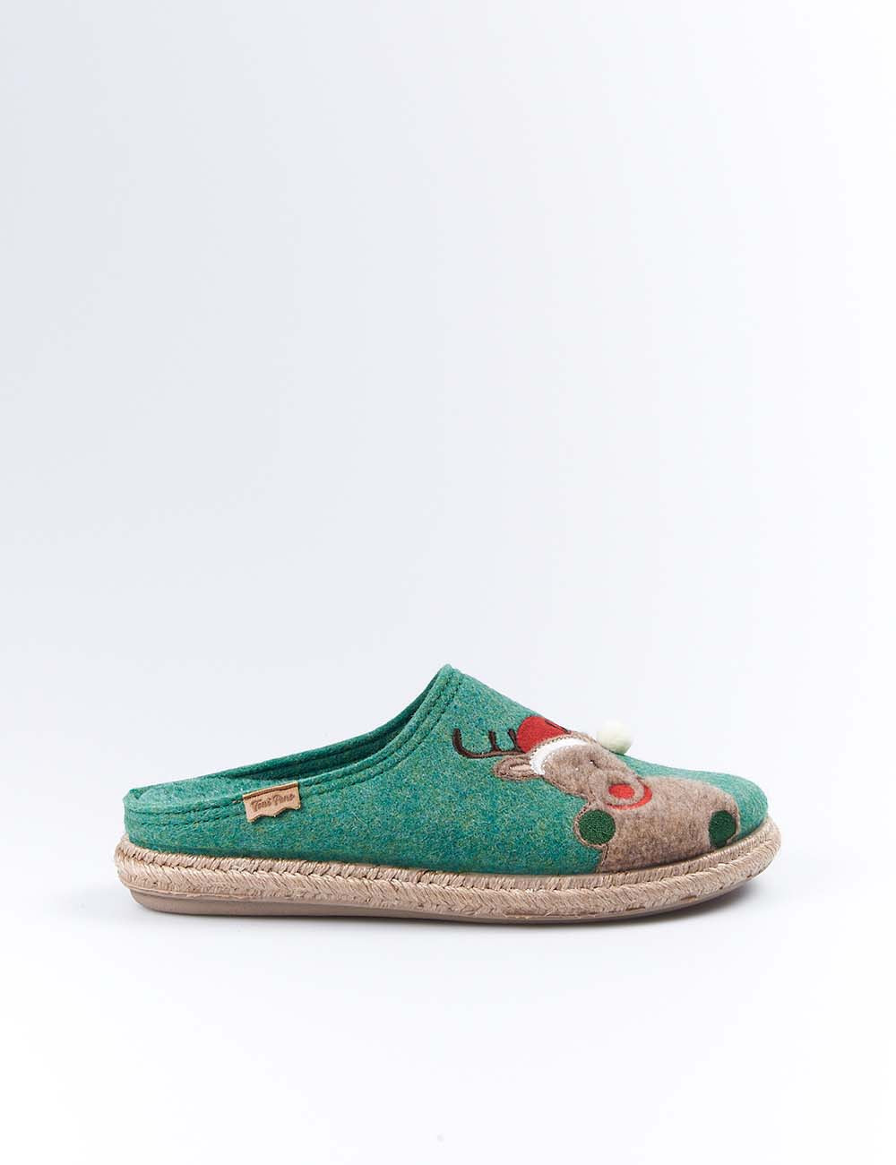 Zapatillas de Casa Toni Pons Miri-Nd Noel Verde - imagen 4
