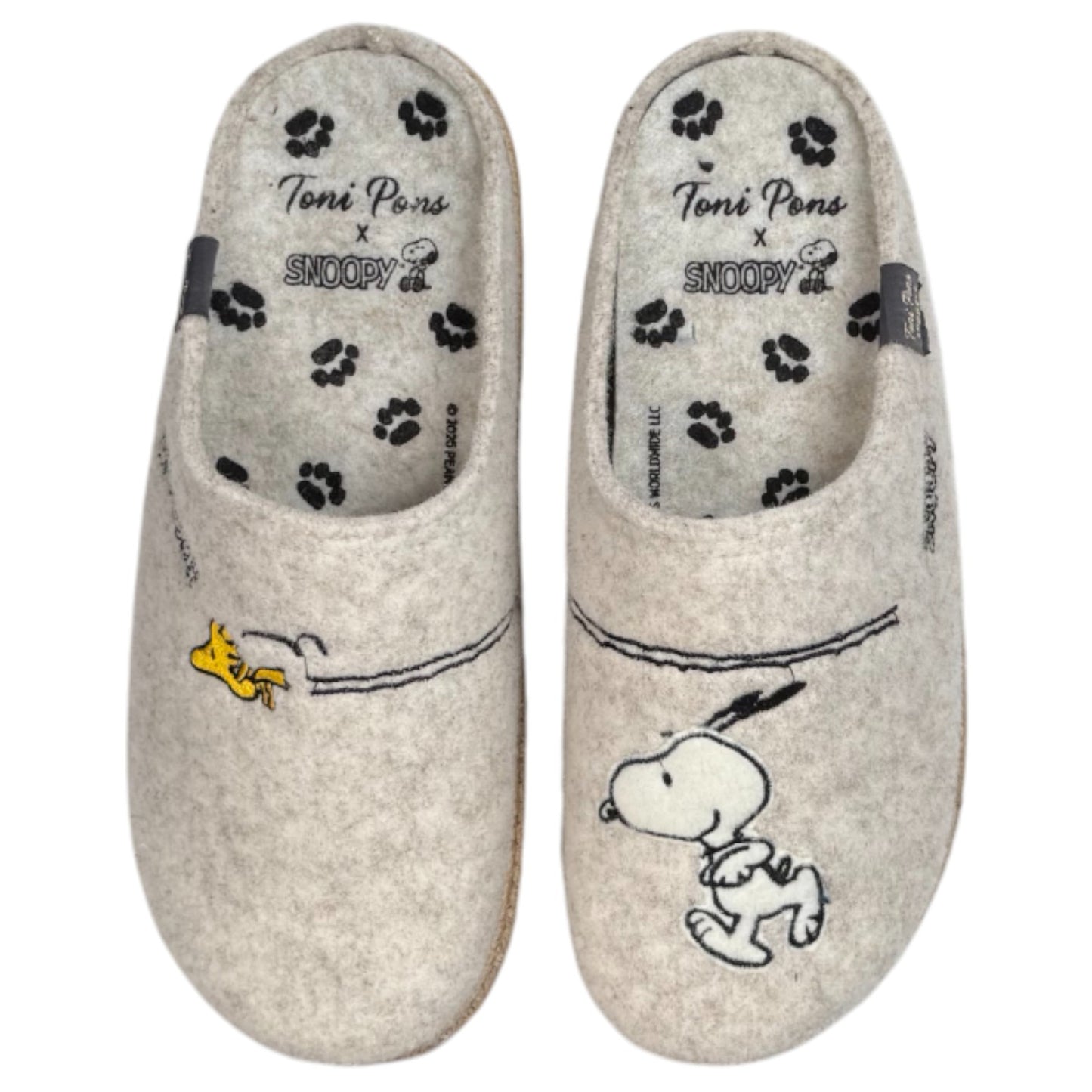 Zapatillas de Casa Toni Pons Snoopy Crudo - imagen 1