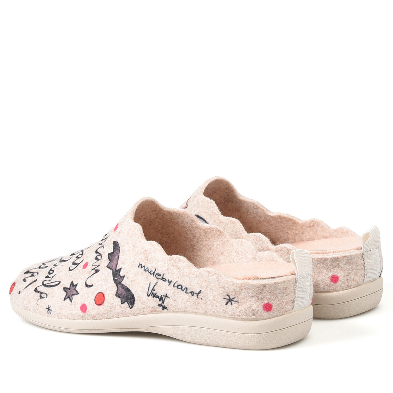 Zapatillas de Casa Vivant Bruja 212735 Beig - imagen 4