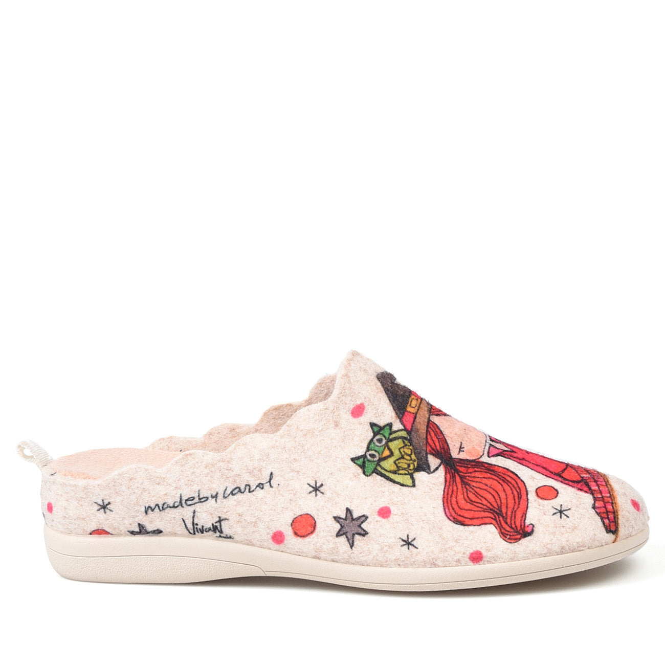 Zapatillas de Casa Vivant Bruja 212735 Beig - imagen 2