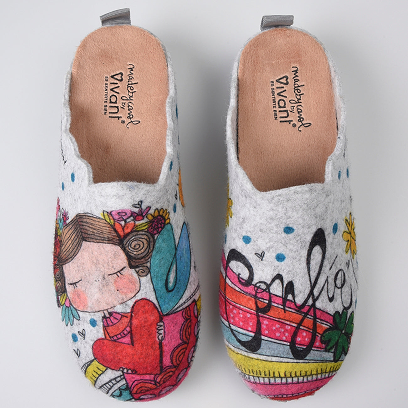 Zapatillas de Casa Vivant Confía 212645 Gris - imagen 1