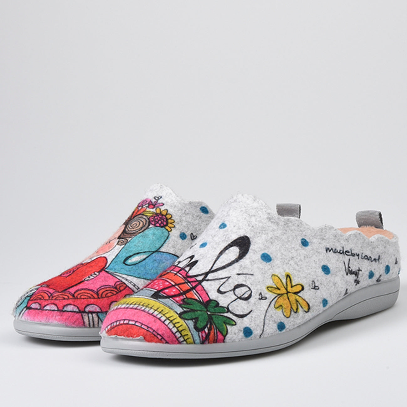 Zapatillas de Casa Vivant Confía 212645 Gris - imagen 4